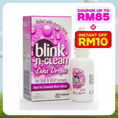 J&J VISION Clete Blink N Clean Drops 15ml