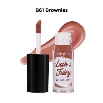 BINTI'S Lush & Juicy Gel Lip Tint B61 Brownies