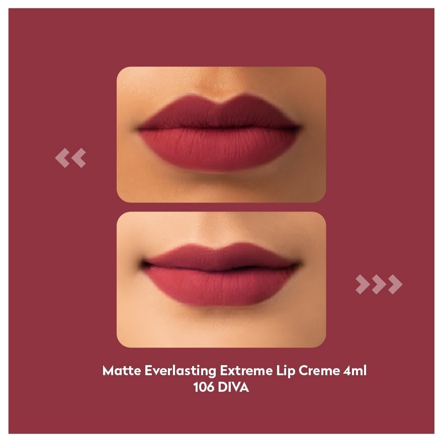 Matte Everlasting Extreme L/Creme 106 Diva 4ml