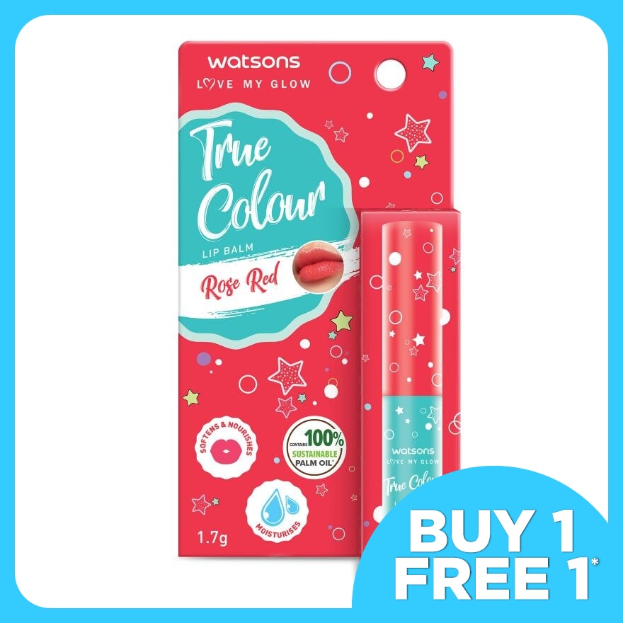 True Colour Lip Balm Rose Red 1.7g