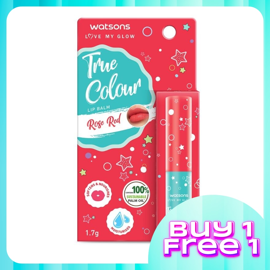 True Colour Lip Balm Rose Red 1.7g