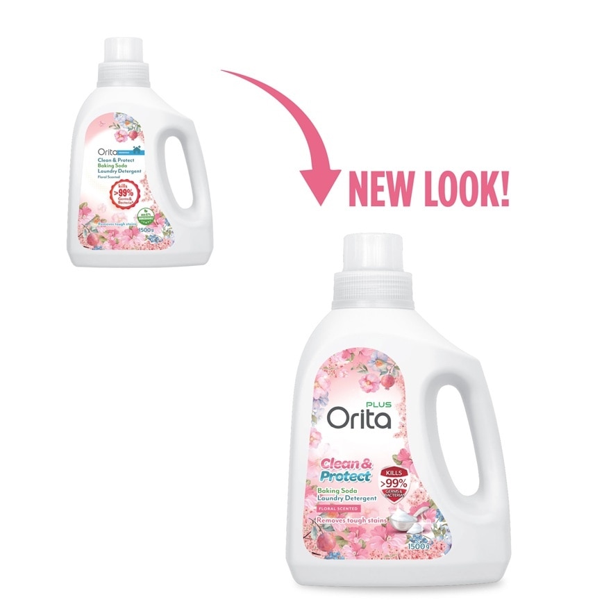 Clean & Protect Baking Soda Laundry Detergent 1500G