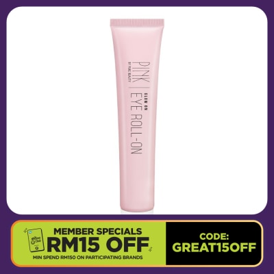 PINK BY PURE BEAUTY Glow On Eye Roll On 15ml - Reduce dark circle