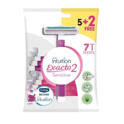 SCHICK Exacta 2 Women Sensitive Razor 5+2S