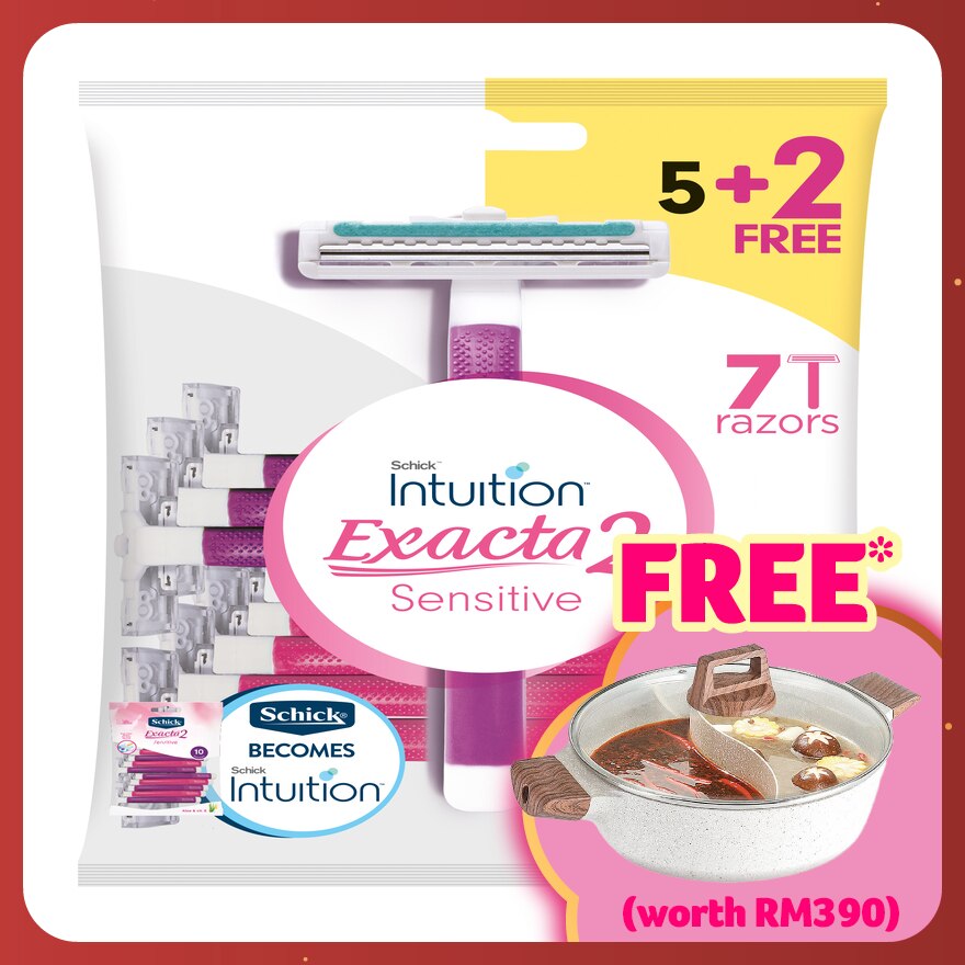 Exacta 2 Women Sensitive Razor 5+2S