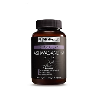 VITAHEALTH Charge-up Ashwagandha Plus 30s