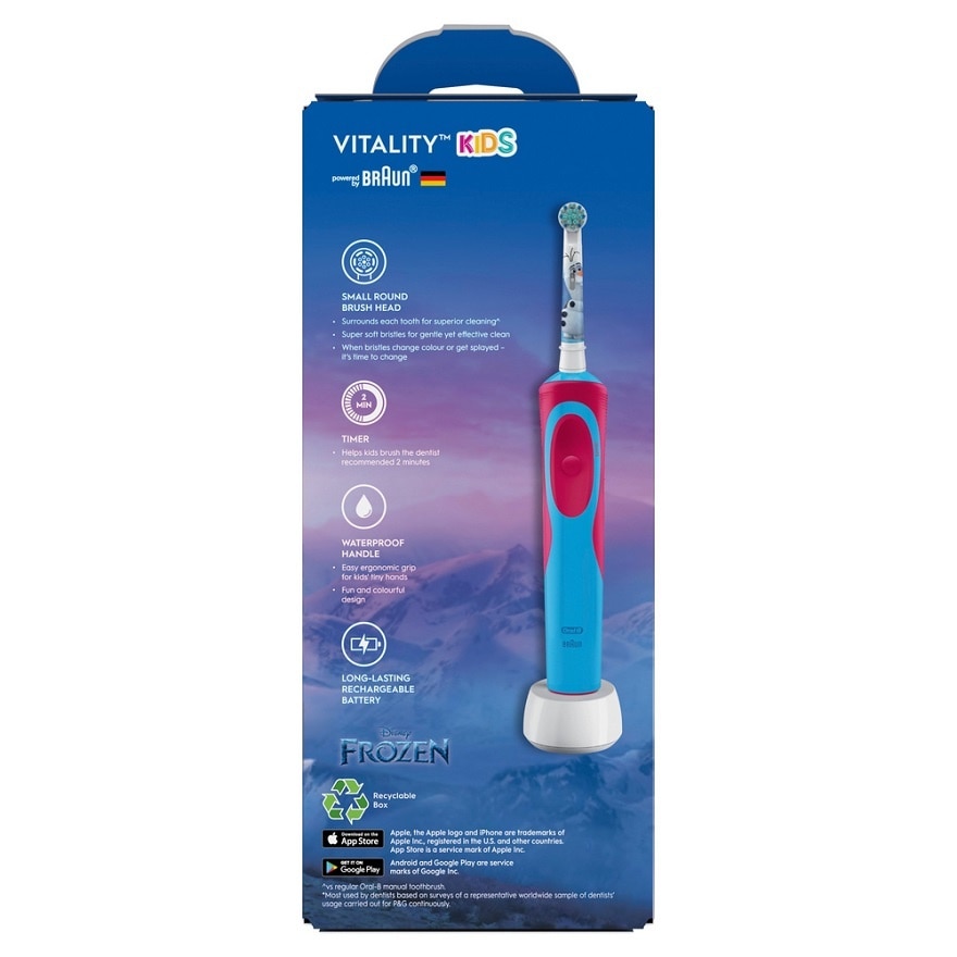 POC Kids Frozen Rechargeable Electric Toothbrush 1s