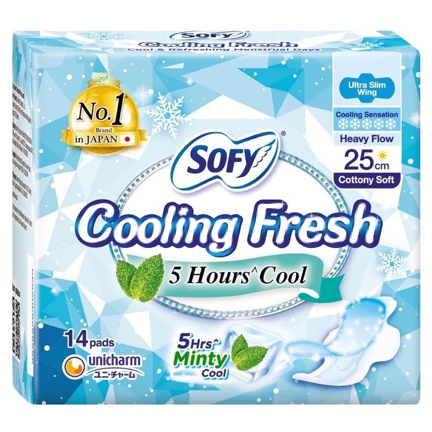 Cooling Fresh Day Ultra Slim 25cm 14's