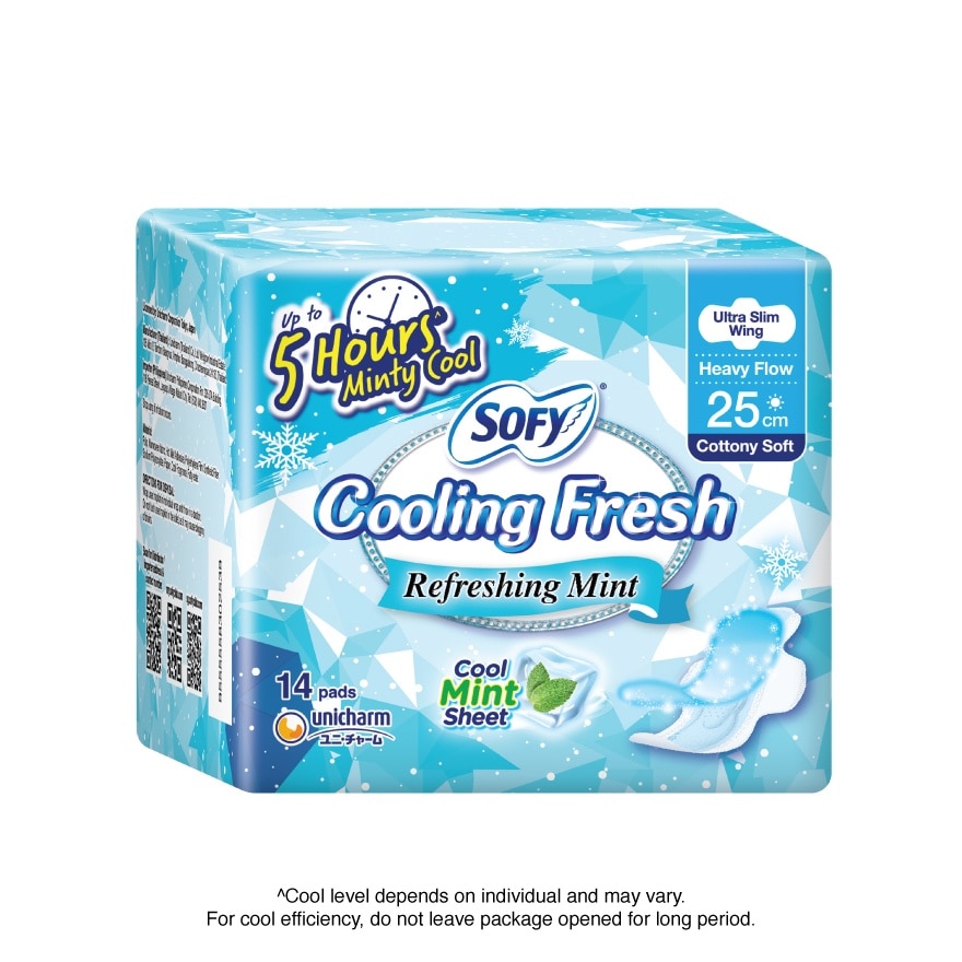 Cooling Fresh Day Ultra Slim 25cm 14s
