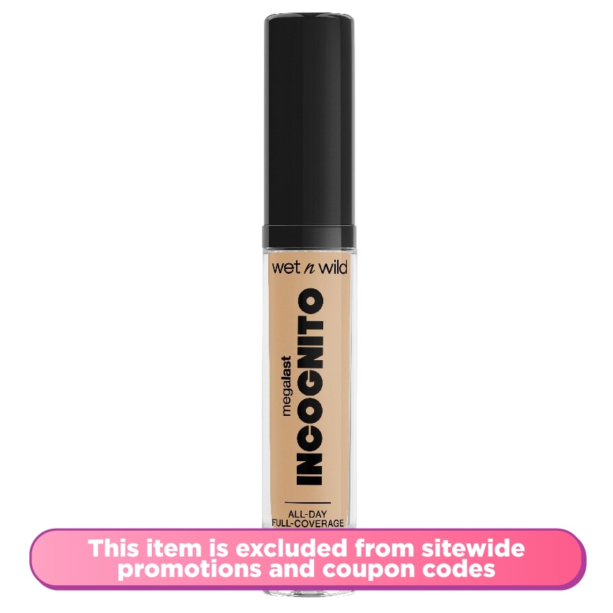 MegaLast Incognito Concealer Medium Honey