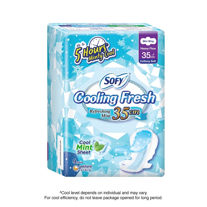 Cooling Fresh Night Slim Wing 35cm 9s