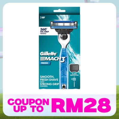 GILLETTE Mach3+ Razor 2 Up