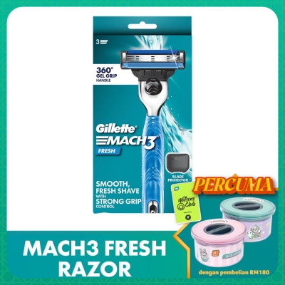 GILLETTE Mach3+ Razor 2 Up