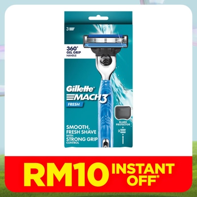 GILLETTE Mach3+ Razor 2 Up