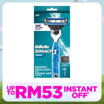 GILLETTE Mach3+ Razor 2 Up