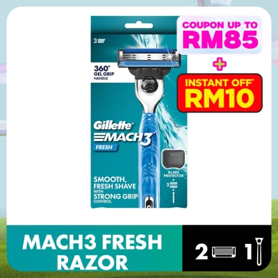 GILLETTE Mach3+ Razor 2 Up