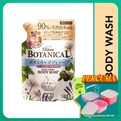 MOIST DIANE - Botanical Refresh & Moist Body Soap Refill 400ml