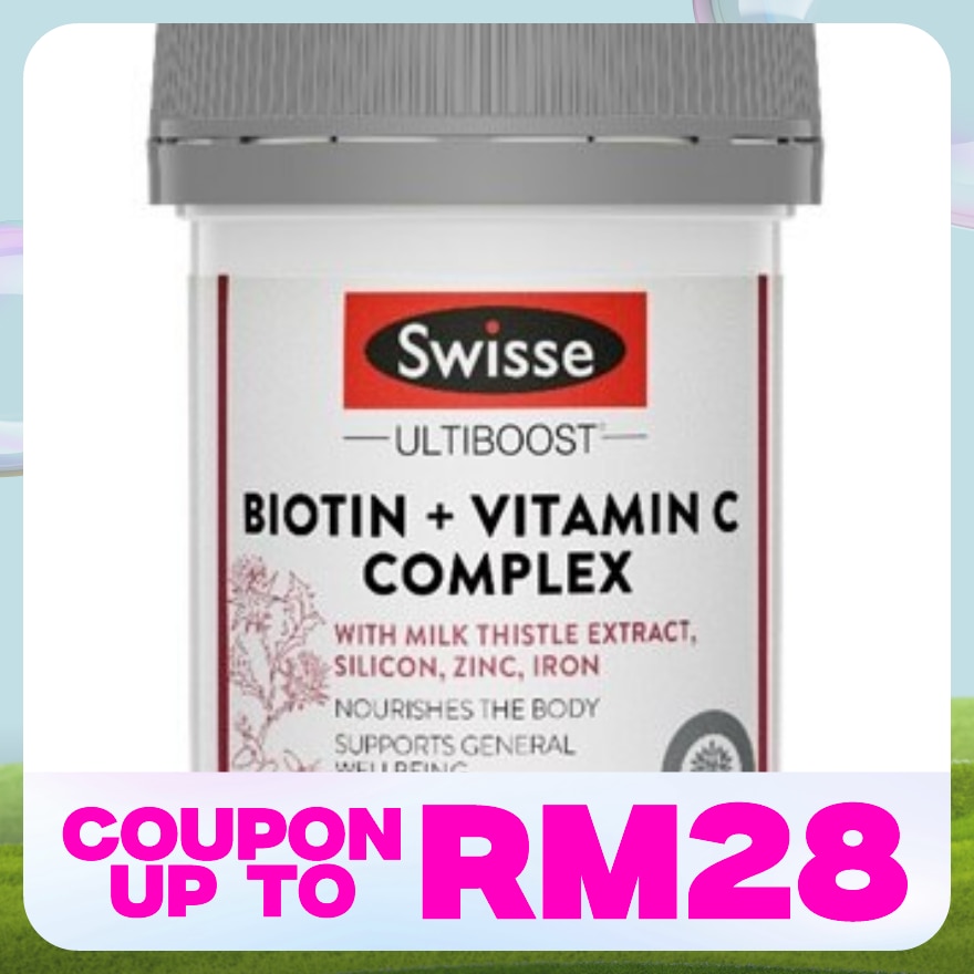 Ultiboost Biotin + Vitamin C Complex30s