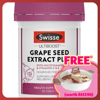 SWISSE Grape Seed Extract Plus 30S