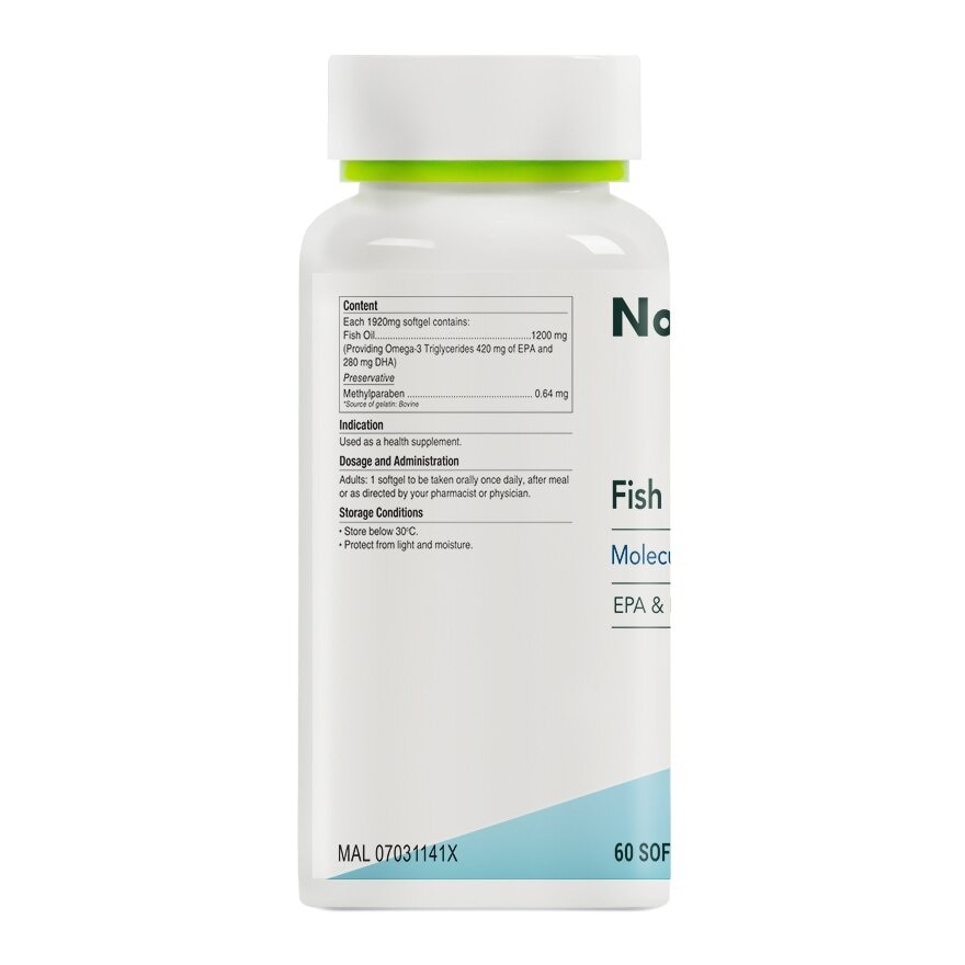 Fish Oil 1200Mg EPA and DHA 700mg 60s