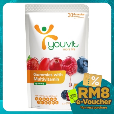YOUVIT Adult Multivitamin Gummies 30s