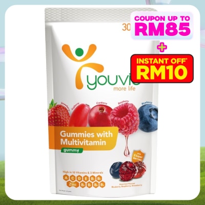 YOUVIT Adult Multivitamin Gummies 30s