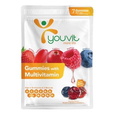 YOUVIT Adult Multivitamin Gummies 7s