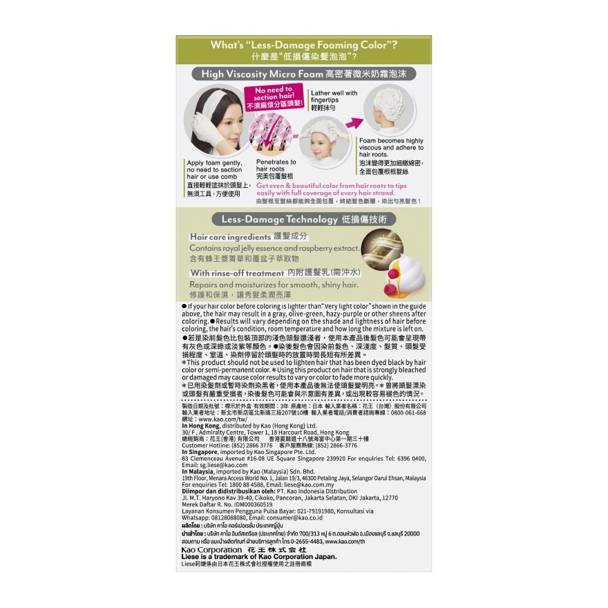 Hair Bubble Design Olive Ash 1S