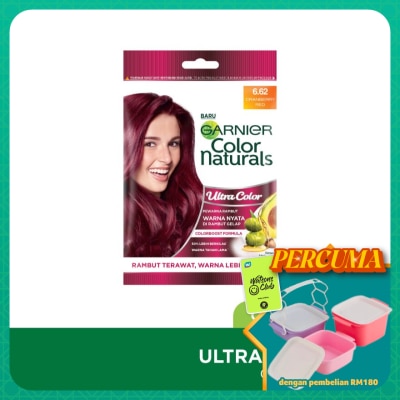 GARNIER HAIR COLOR - Ultra Color 6.62 Cranberry Red Sachet 1S
