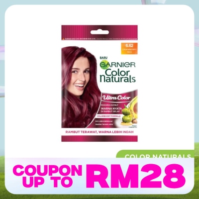 GARNIER HAIR COLOR Ultra Color 6.62 Cranberry Red Sachet 1S