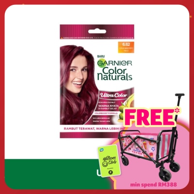 GARNIER HAIR COLOR Ultra Color 6.62 Cranberry Red Sachet 1S