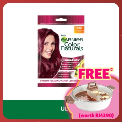 GARNIER HAIR COLOR Ultra Color 6.62 Cranberry Red Sachet 1S