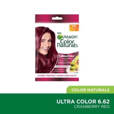 GARNIER HAIR COLOR Ultra Color 6.62 Cranberry Red Sachet 1S