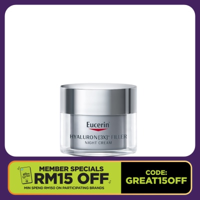EUCERIN Hyaluron Filler Night Cream 50ml