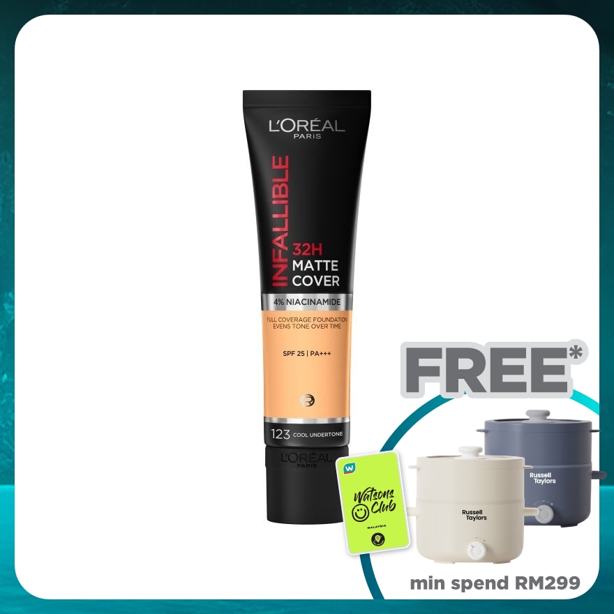 Infallible 32H Matte Cover Foundation 123