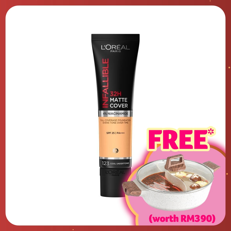 Infallible 32H Matte Cover Foundation 123