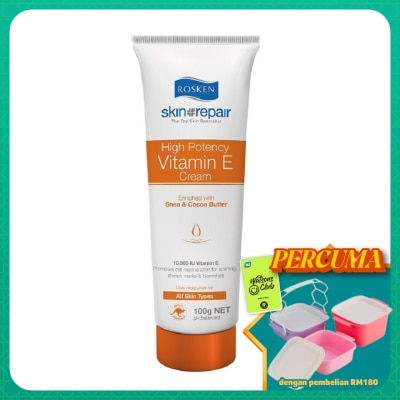 ROSKEN - High Potency Vitamin E Cream 100g