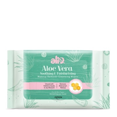 ALIA Aloe Vera Makeup Remover Cleansing Wipes 30s