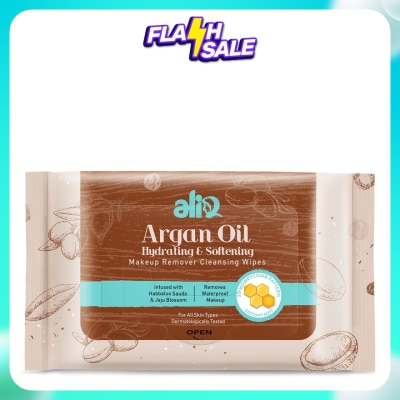 ALIA Argan Oil Makeup Remover Cleansing Wipes 30s