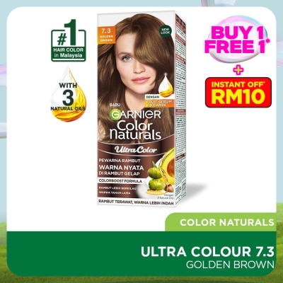 GARNIER HAIR COLOR Ultra Color 7.3 Golden Brown 1S