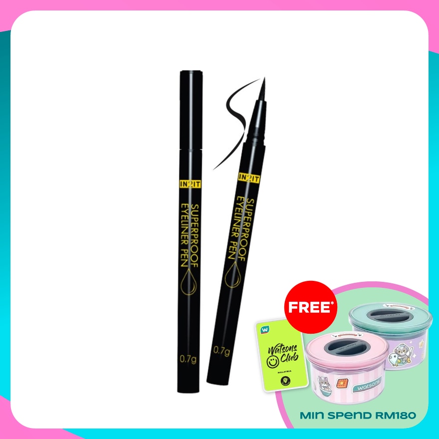 IN2IT Superproof Eyeliner Pen Very Black SP01