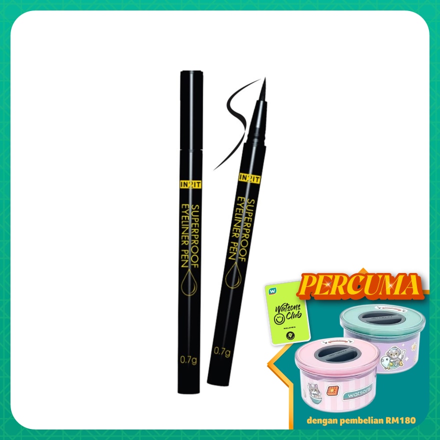 IN2IT Superproof Eyeliner Pen Very Black SP01