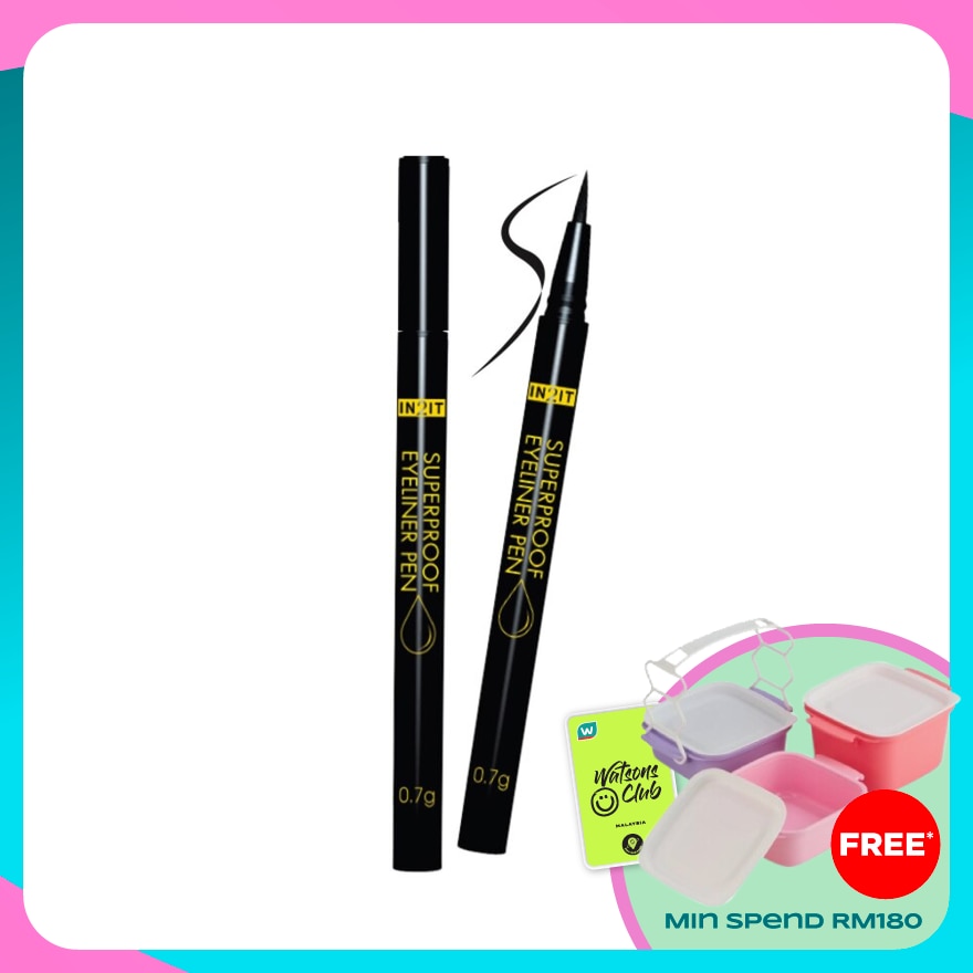 IN2IT Superproof Eyeliner Pen Very Black SP01