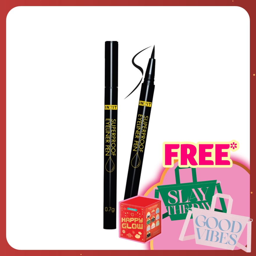 IN2IT Superproof Eyeliner Pen Very Black SP01