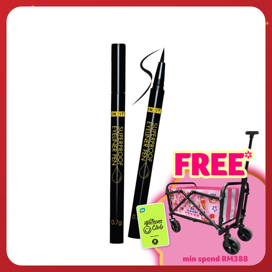 IN2IT Superproof Eyeliner Pen Very Black SP01