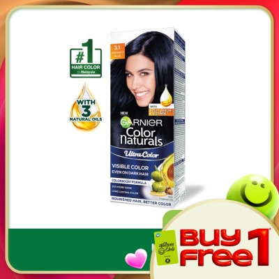GARNIER HAIR COLOR - Ultra Color 3.1 Midnight Blue 1S