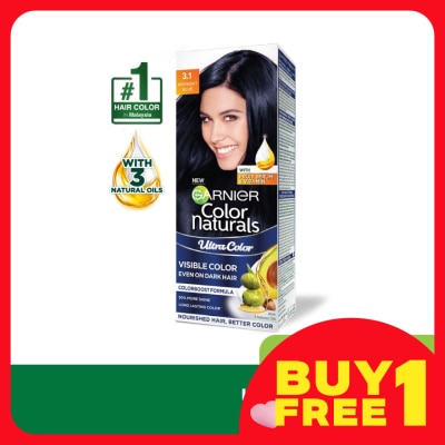 GARNIER HAIR COLOR Ultra Color 3.1 Midnight Blue 1S
