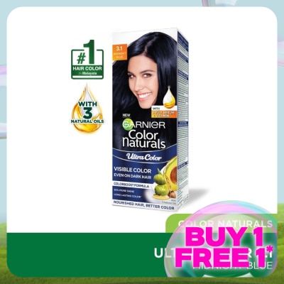 GARNIER HAIR COLOR Ultra Color 3.1 Midnight Blue 1S