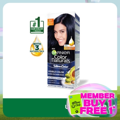 GARNIER HAIR COLOR Ultra Color 3.1 Midnight Blue 1S