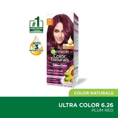 GARNIER HAIR COLOR Ultra Color 6.26 Plum Red 1S